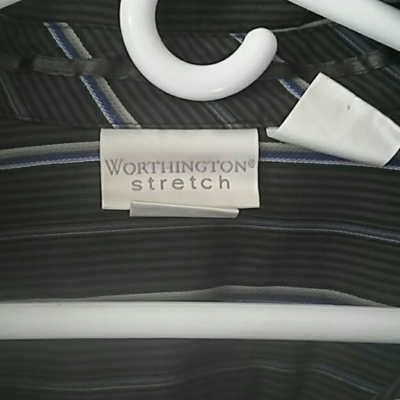 4/20 Worthington button down blouse - Picture 2 of 2